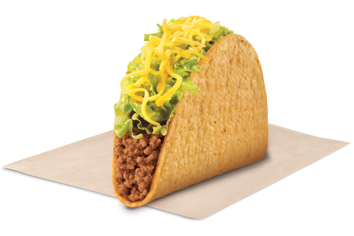 crunchy beef taco