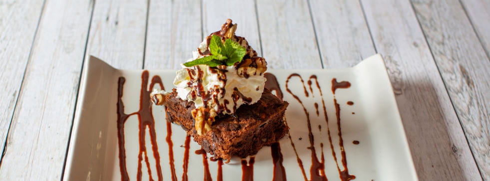 hot chocolate brownies